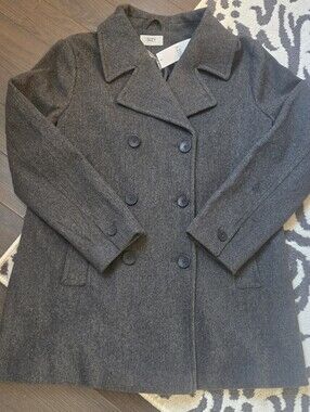 NWT - Suzy Shier Faux Wool Peacoat